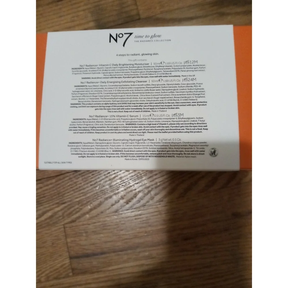 No7 time glow